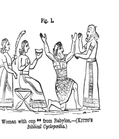 Woman with cup from Babylon