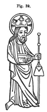 Popish Image of "God," with Clover Leaf