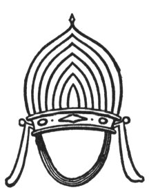 The Sacrifical Mitre of Chinese Emperor, as Pontifex Maximus of the Nation